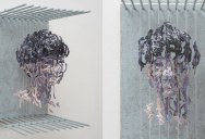Amazing 3D Portraits Made from Suspended Paint Strokes