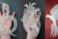 Amazing Hand Cut Paper Animals by Pippa Dyrlaga
