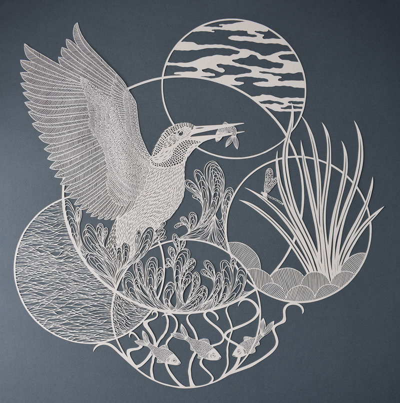 Amazing Hand Cut Paper Animals by Pippa Dyrlaga » TwistedSifter