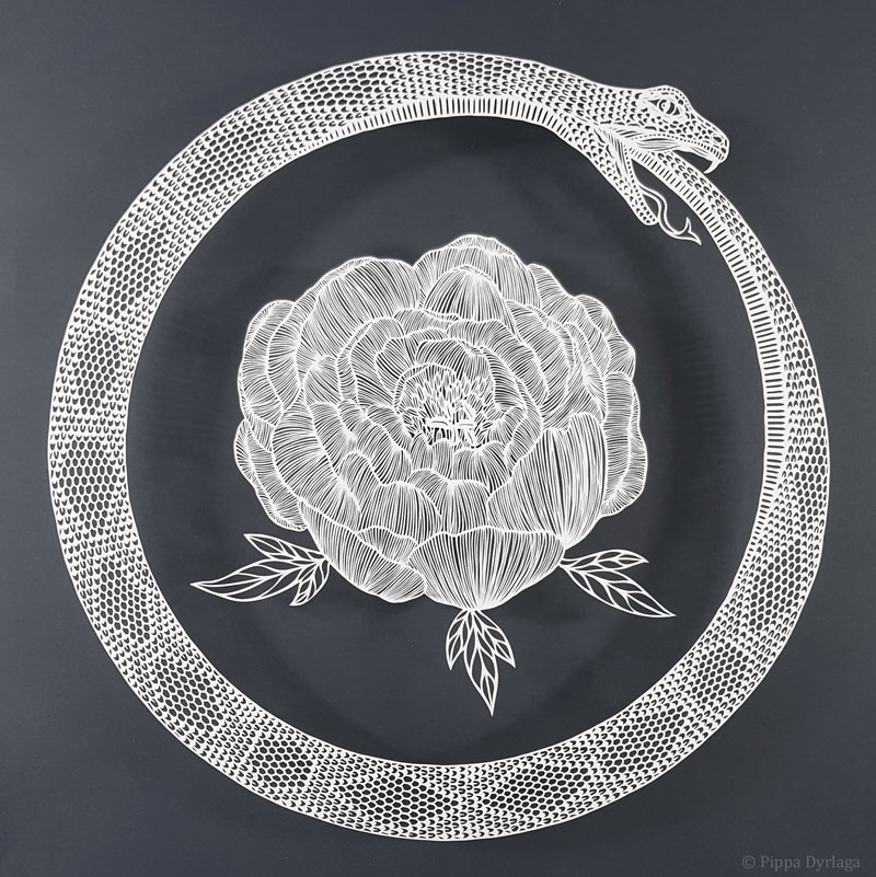 Amazing Hand Cut Paper Animals by Pippa Dyrlaga » TwistedSifter