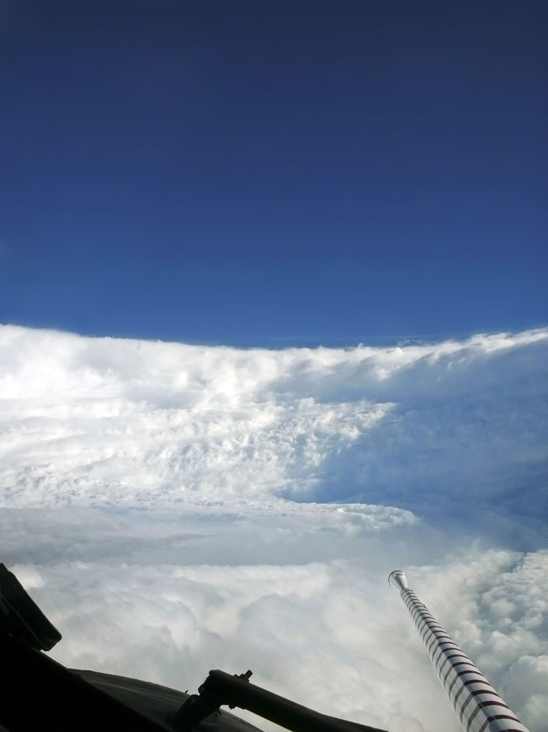 in the eye of the storm hurricane eyewall of katrina Picture of the Day: Inside the Eye of the Storm