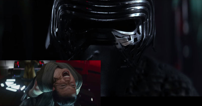 Kylo Ren Reacts to the New Star Wars Trailer