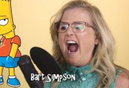 Nancy Cartwright Does Her 7 Simspsons Characters in 36 Seconds