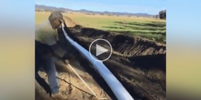Laying Pipe