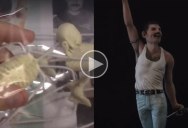 Sculpting Freddie Mercury