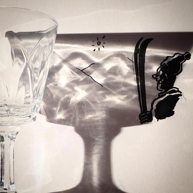 shadow art doodles vincent bal 9 Artist Casts Shadows and Doodles on the Results (21 Photos)