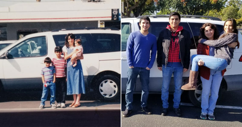 “The Day We Bought the Family Van (1999) to the Day We Sold It (2017)”