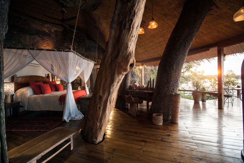 tongabezi lodge tree house room zambia 3 The Tree House at this Victoria Falls Safari Lodge Looks Beautiful