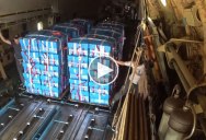 What Air Dropping Food to South Sudan Looks Like
