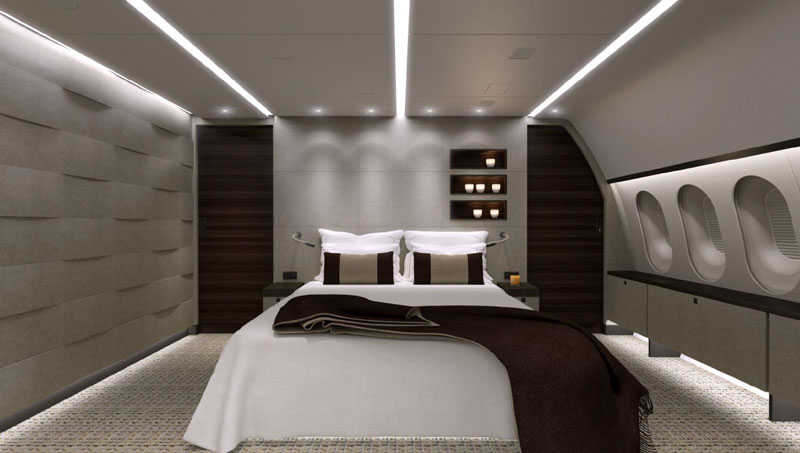 inside private boeing 787 8 dreamliner 10 Inside the Worlds Only Private 787 Dreamliner (10 Photos)