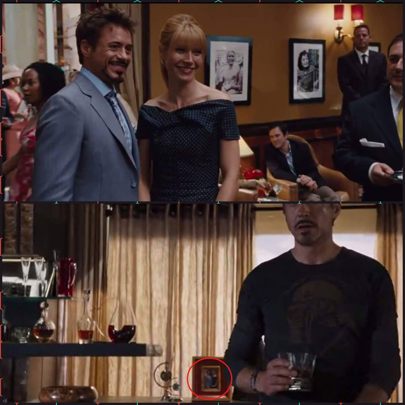 iron man 2 avengers photo same frame 10 Obscure Movie Details You Probably Missed or Never Knew