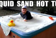 A Liquid Sand Hot Tub Looks as Interesting as It Sounds