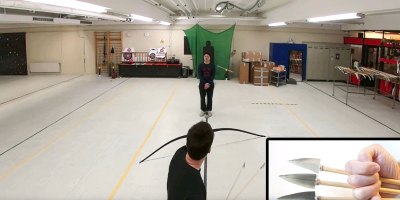 Viral Archer Lars Andersen is Back and Curving Arrows Around People