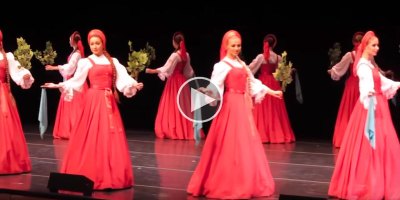 'Berezka', the Hypnotizing Russian Folk Dance Where the Women Seem to Float