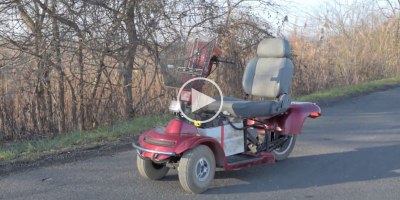 Guy Hacks Mobility Scooter to Go 100 Km/h