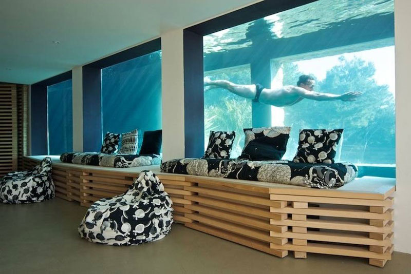 This Airbnb in the South of France Comes with a 91-Foot Aquarium Pool