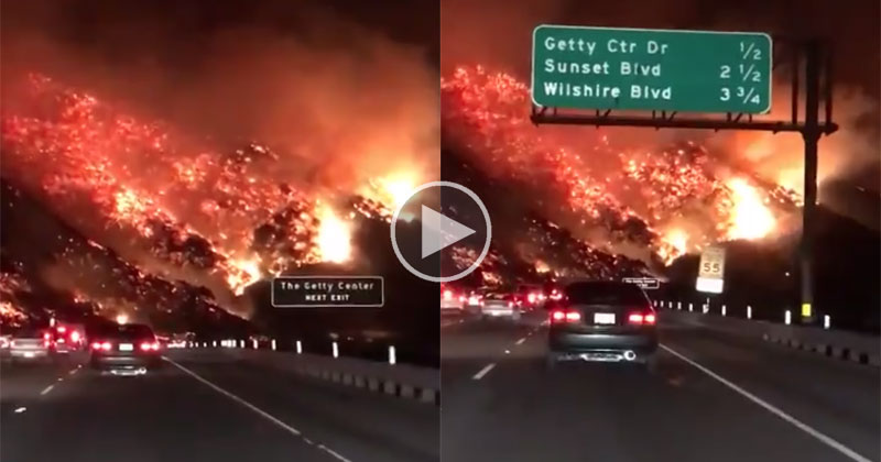 wildfire la freeway december 6 cover The Morning Commute in LA Yesterday Was Crazy