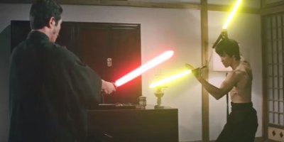 Thank You Kind Internet Stranger for Adding Lightsabers to this Bruce Lee Fight Scene