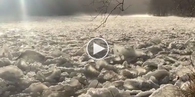 Just In Case You've Never Seen a Fast Flowing River of Ice Before..