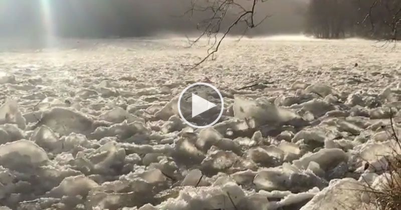 Just In Case You've Never Seen a Fast Flowing River of Ice Before..