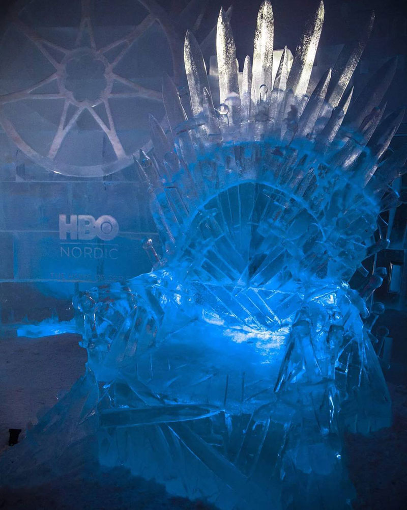 game of thrones ice hotel lapland finland 2 A Game of Thrones Ice Hotel Just Opened and It Looks Unreal