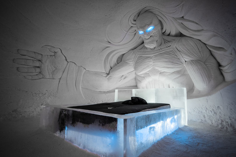 game of thrones ice hotel lapland finland 7 A Game of Thrones Ice Hotel Just Opened and It Looks Unreal
