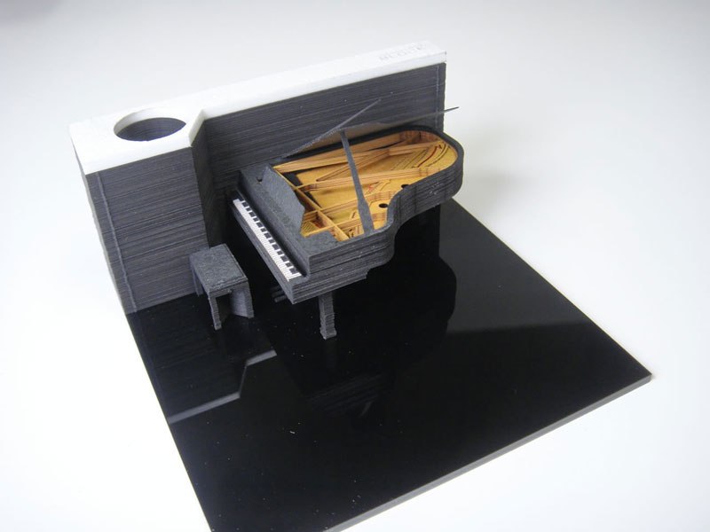 Laser Cut Notepads That Slowly Reveal Artworks As They Get Used ...