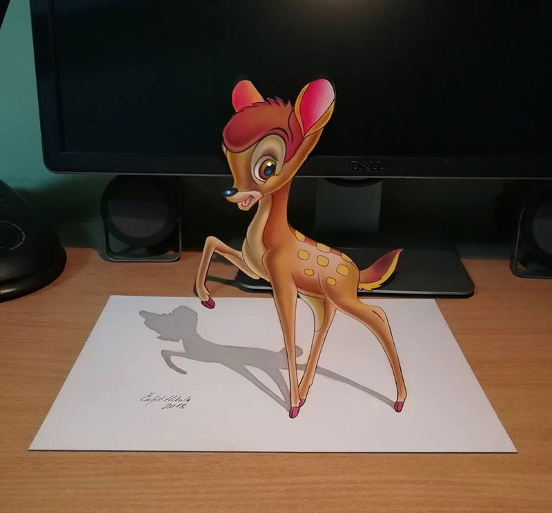 Amazing 3D Drawings that Seem to Leap Off the Page - TwistedSifter