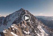 If You Were Superman Flying Through the Alps it Would Look Something Like This