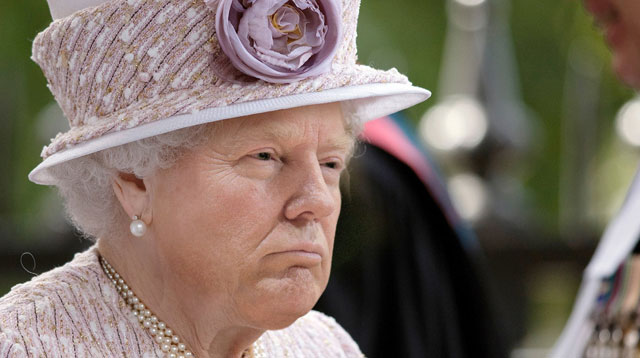 photoshopping trumps face onto the queens 19 This Woman Cant Stop Photoshopping Trumps Face Onto the Queens (Top 50)
