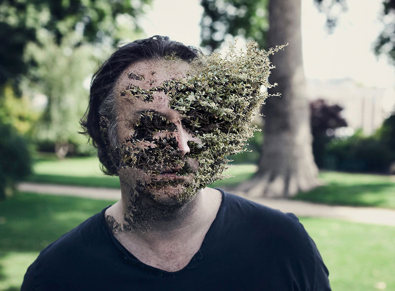treebeard by cal redback 4 7 Surreal Portraits of Plants Taking Over Faces