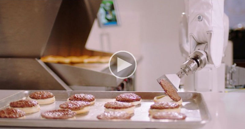 Flippy the Burger Flipping Robot Just Started Its First Shift