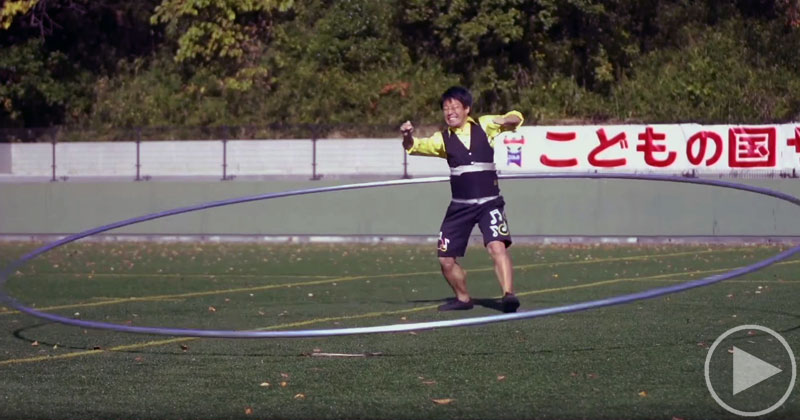 Just In Case You’ve Never Seen the World Record for Largest Hula Hoop Spun