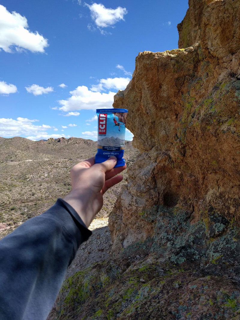 guy finds cliff from the clif bar Guy Finds Cliff from the Clif Bar