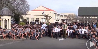 Entire School Performs Emotional Haka for Beloved Teacher's Funeral