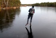 Skating on Thin Black Ice Makes a Sound Like You Won’t Believe