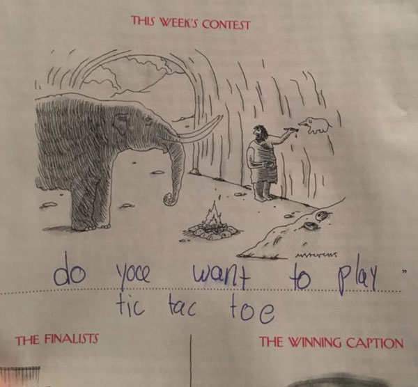 9 year old new yorker comic captions twitter viral 10 This 9 Year Old Girl Loves the New Yorkers Cartoon Caption Contest