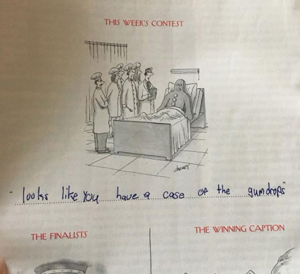 9 year old new yorker comic captions twitter viral 9 This 9 Year Old Girl Loves the New Yorkers Cartoon Caption Contest