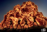 Giant, Fiery Explosions Only It’s KFC Fried Chicken