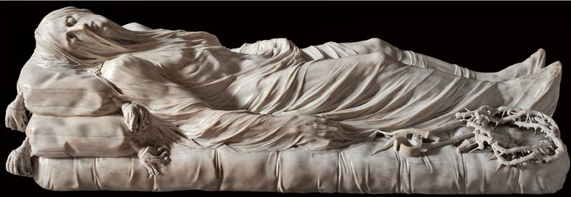 giuseppe sanmartino veiled christ marble sculpture shroud 2 This Tiny Chapel is Home to Some of the Greatest Marble Sculptures in History