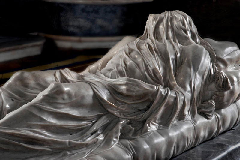 giuseppe sanmartino veiled christ marble sculpture shroud 3 This Tiny Chapel is Home to Some of the Greatest Marble Sculptures in History