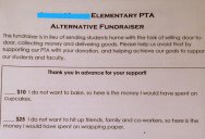 PTA’s ‘Alternative Fundraiser’ Gets Internet Seal of Approval