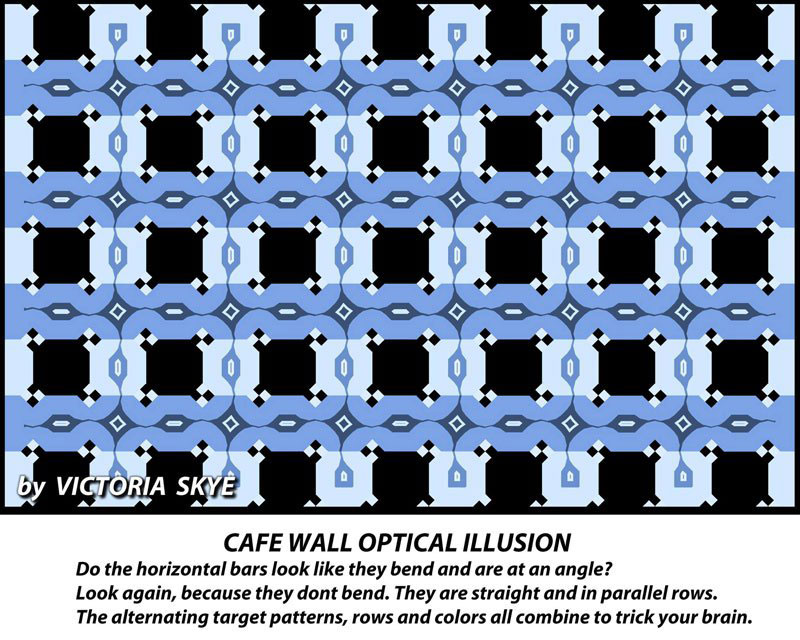 victoria skye cafe wall optical illusion 1 1 of these 3 Illusions Will Make You Question Your Eyesight