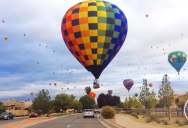 Driving Through a Hot Air Balloon Festival is Completely Surreal and Totally Awesome
