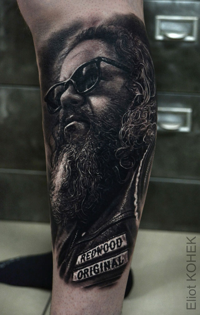incredibly realistic 3d tattoos by eliot kohek 4 14 Incredibly Realistic 3D Tattoos by Eliot Kohek