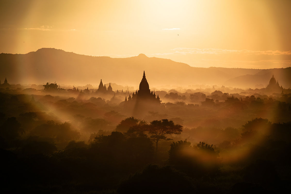 myanmar temples from above by dimitar karanikolov 6 The Amazing Temples of Myanmar from Above (10 Photos)
