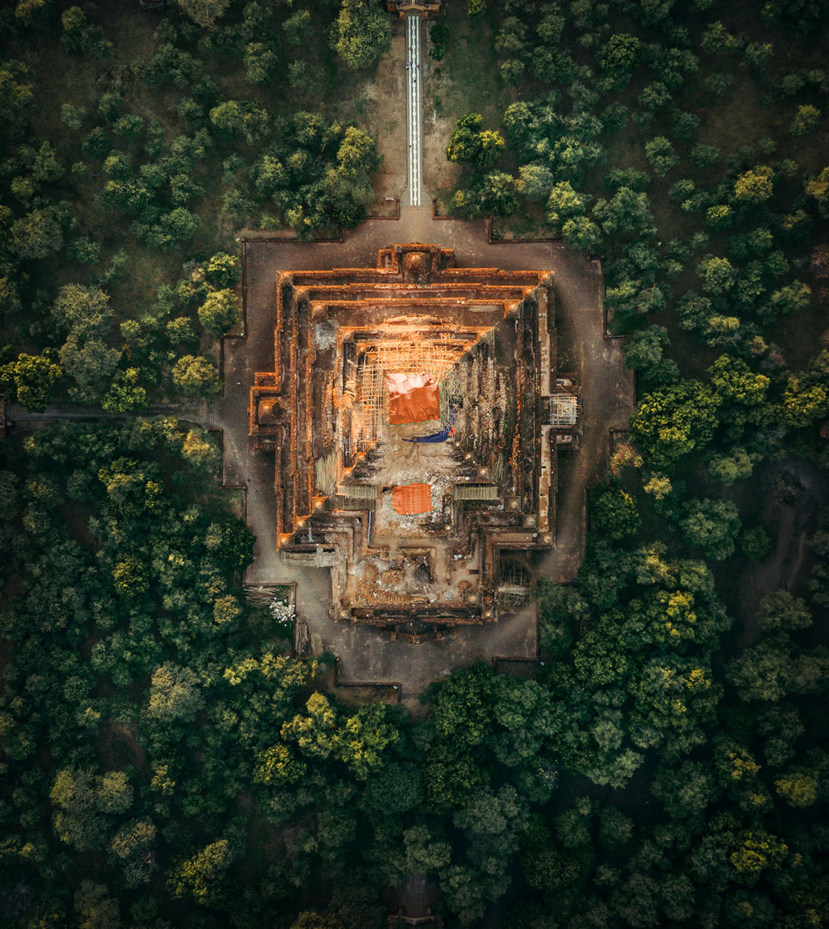 myanmar temples from above by dimitar karanikolov 7 The Amazing Temples of Myanmar from Above (10 Photos)