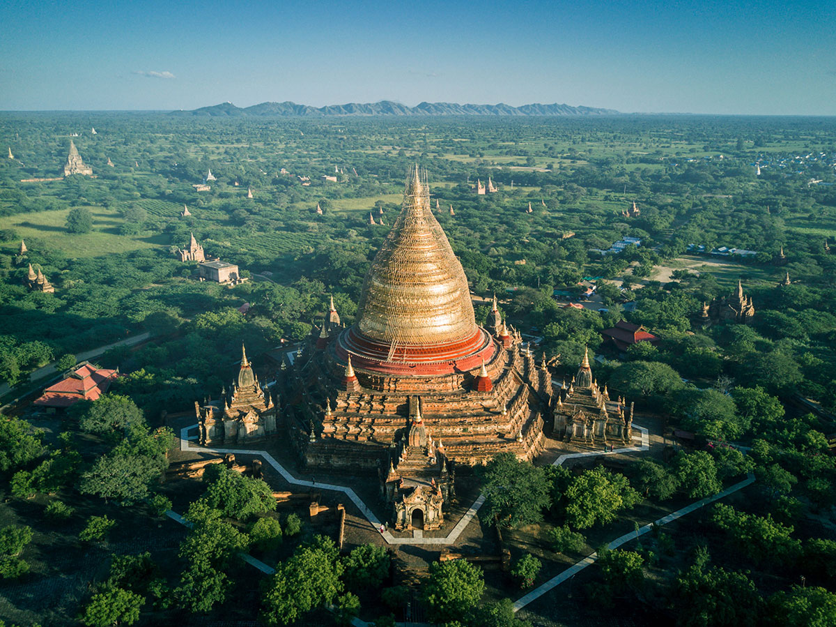 myanmar temples from above by dimitar karanikolov 8 The Amazing Temples of Myanmar from Above (10 Photos)