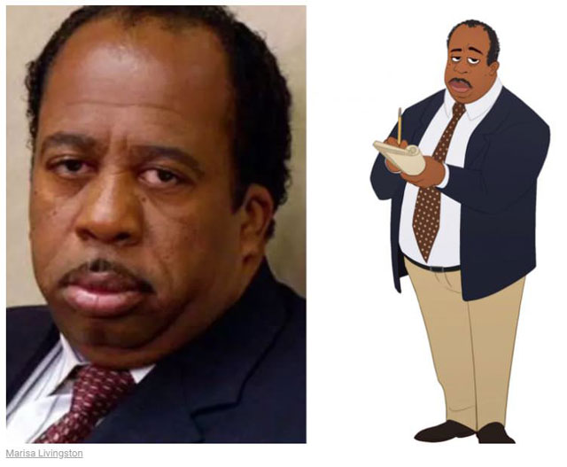cast of the office as cartoon characters by marisa livingston 26 What Each Character Would Look Like in a Cartoon Version of The Office