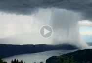 Timelapse Captures Incredible Cloudburst Over Austria’s Lake Millstatt